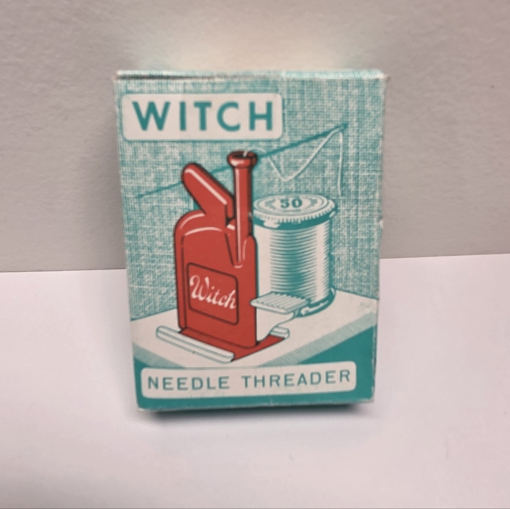 Vintage Witch Needle Threader Made In Gmny New In Box W/ Original Instructions